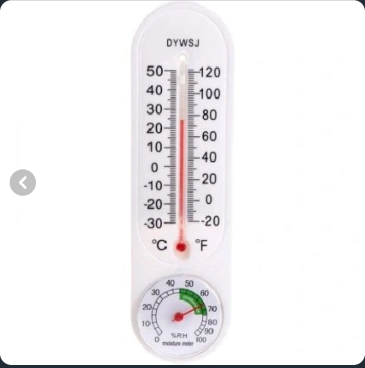 دماسنج و رطوبت سنج عقربه ای
